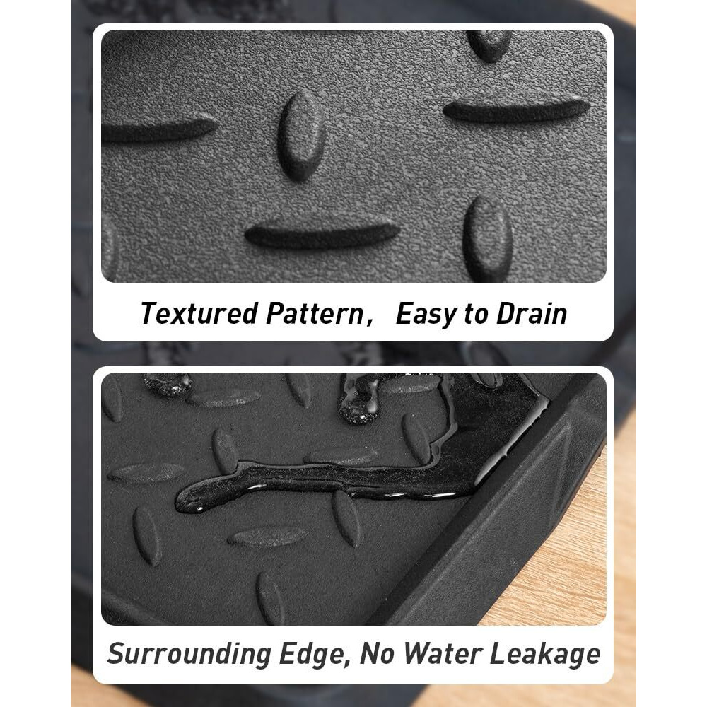 Supenuin Extra Large Boot Tray 48 Inch Boot Storage Heavy Duty Rubber Mats For Floor Waterproof Boot Mat Tray For Entryway Multi Use Shoe Rug 16X47.5 Inches