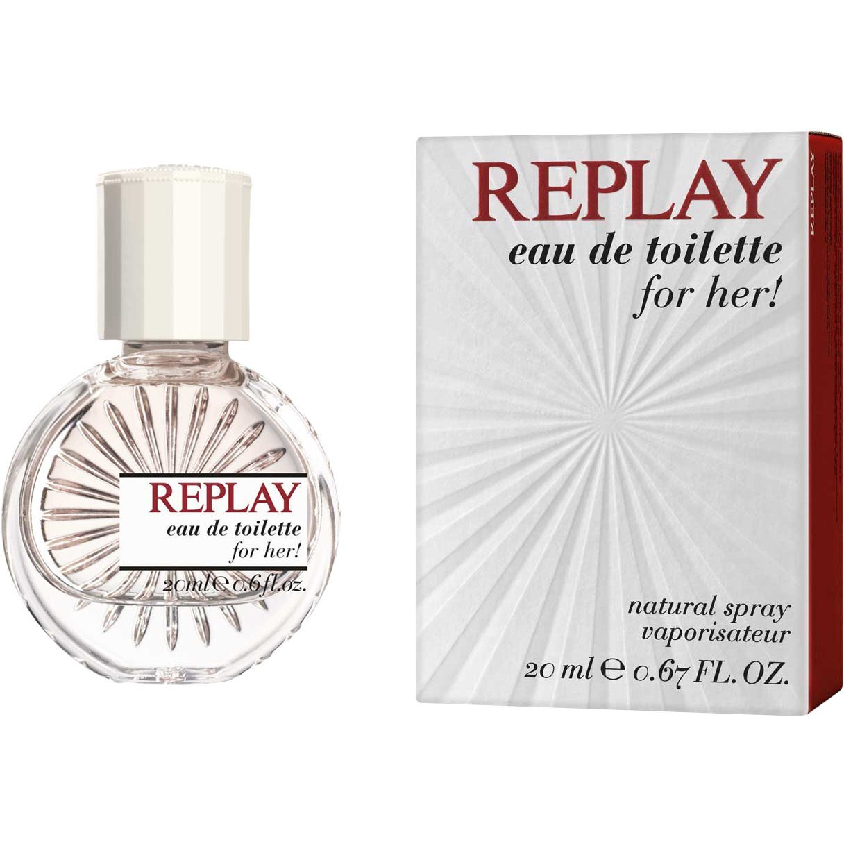 Replay By Replay For Women - 0.67 Oz Edt Spray