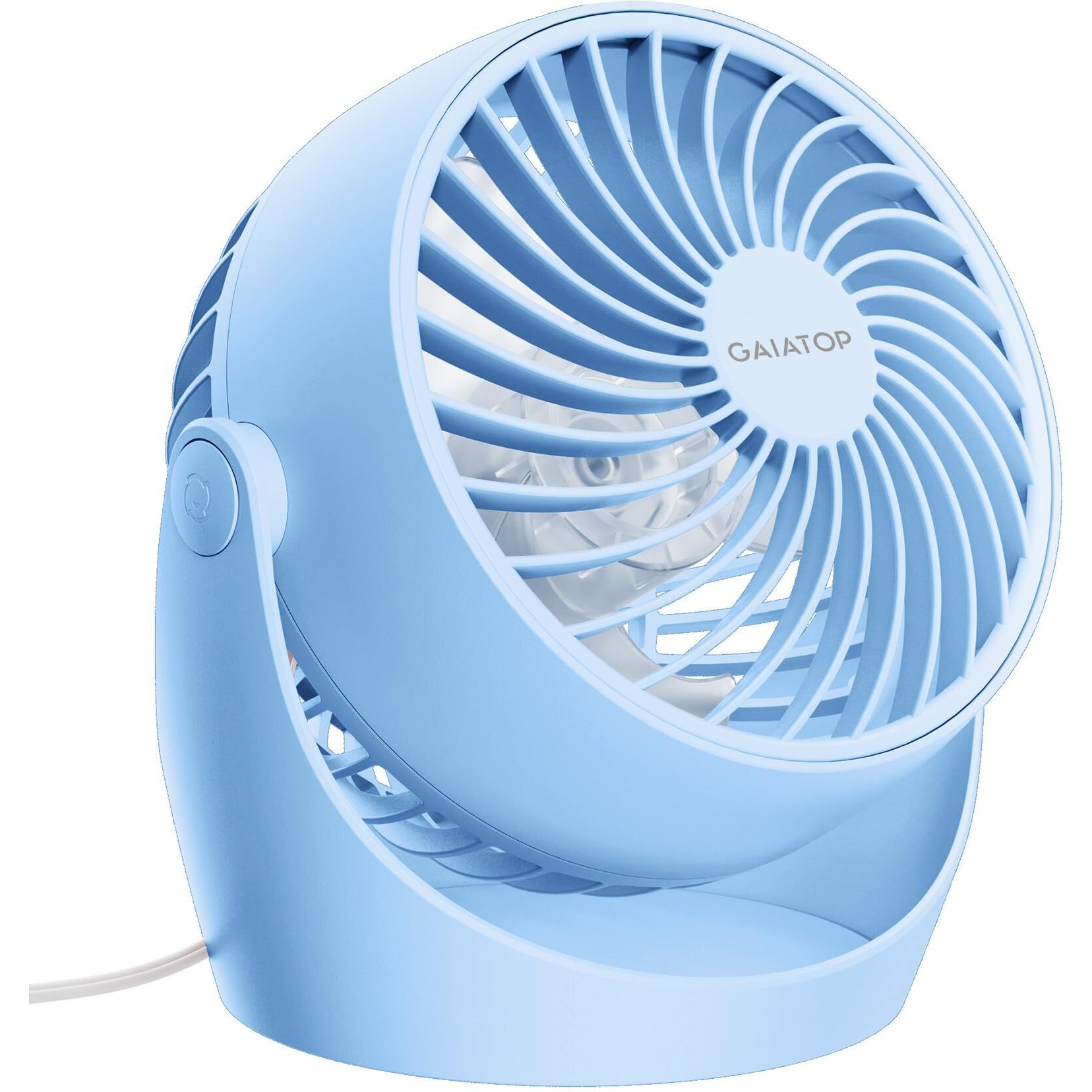 Gaiatop Air Circulator Fan, Portable Desk Fan Table Fan Dorm Fan, 5-Inch Small Fan 3 Speed With 360 Adjustable Tilt Energy-Saving Quiet Fan For Home, Office, Bedside, Bedroom, Bathroom