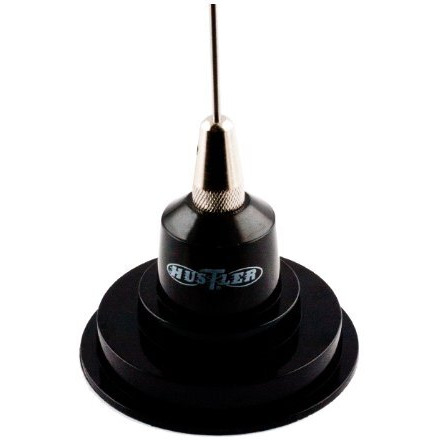 Hustler Ic100W Cb Radio Antenna Magnetic Base 41"" Whip (White)