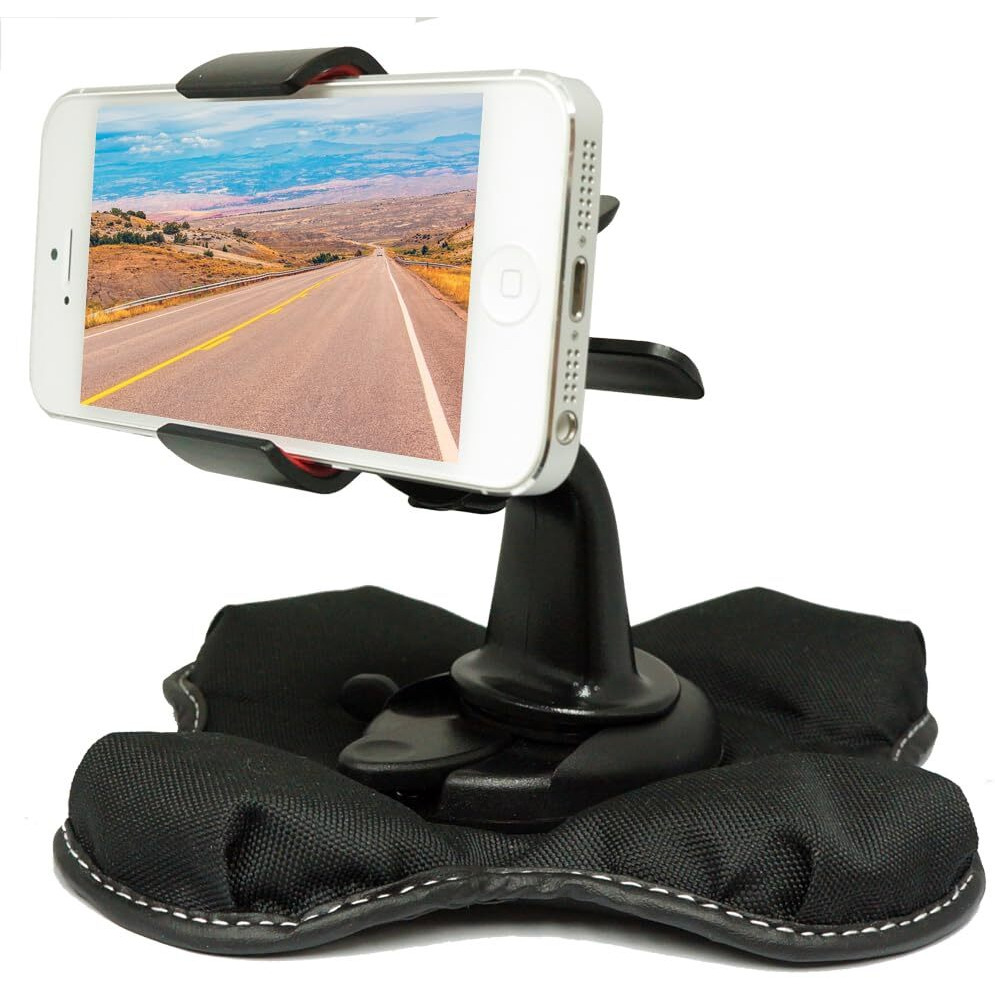 Chargercity "&quotClaw-X Nonslip Smartphone Beanbag Friction Dashboard Mount For Galaxy S24 S23 I Phone 14 15 16 Pro Max Ultra Oneplue Google Pixel (All Smartphones Up To 4 Inch Wide)