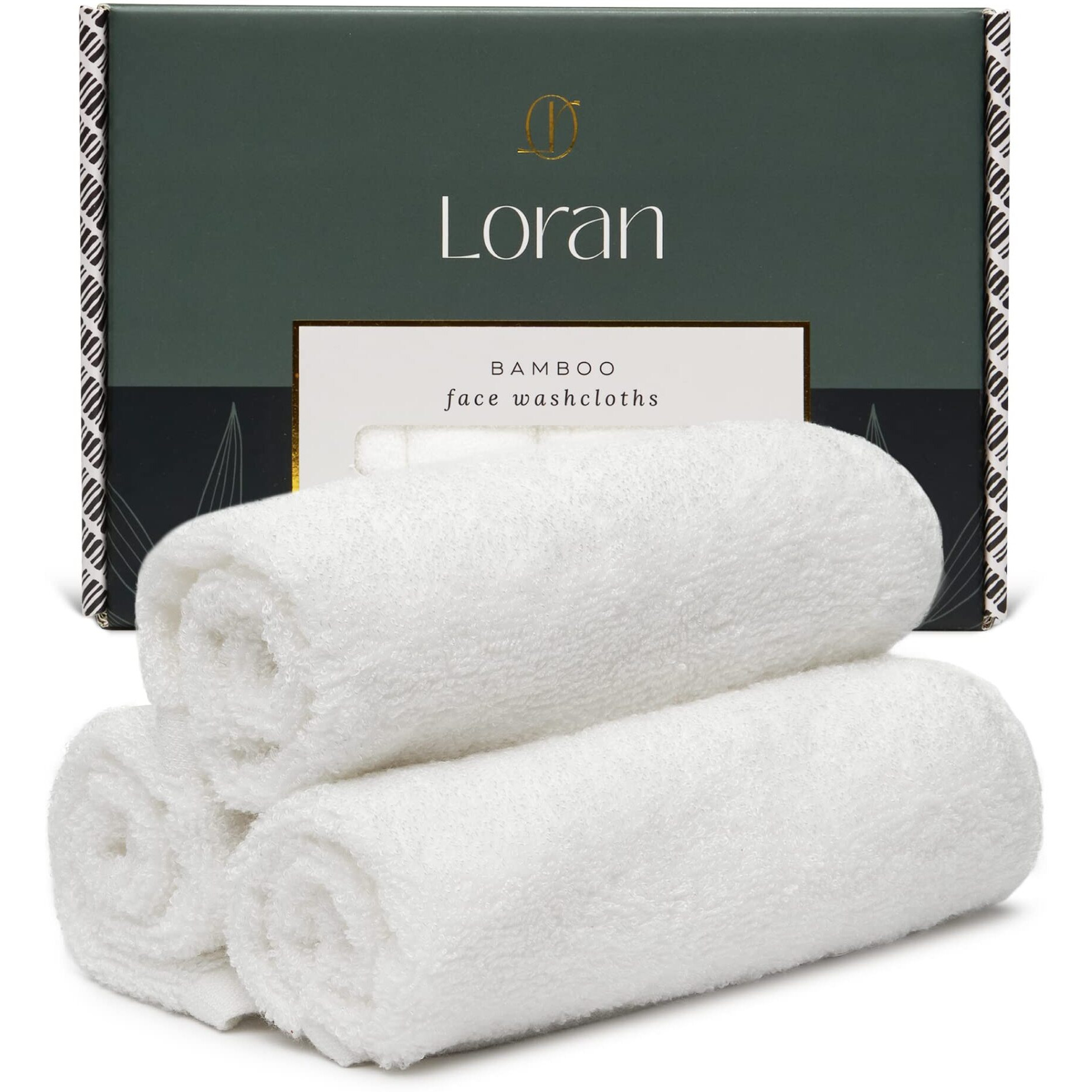 White Washcloths Set Of 6 Soft Facial Cloths 10    X 10    100% Viscose Derived From Bamboo Spa-Like Feel Silky Face Cloth For Skin Cleansing