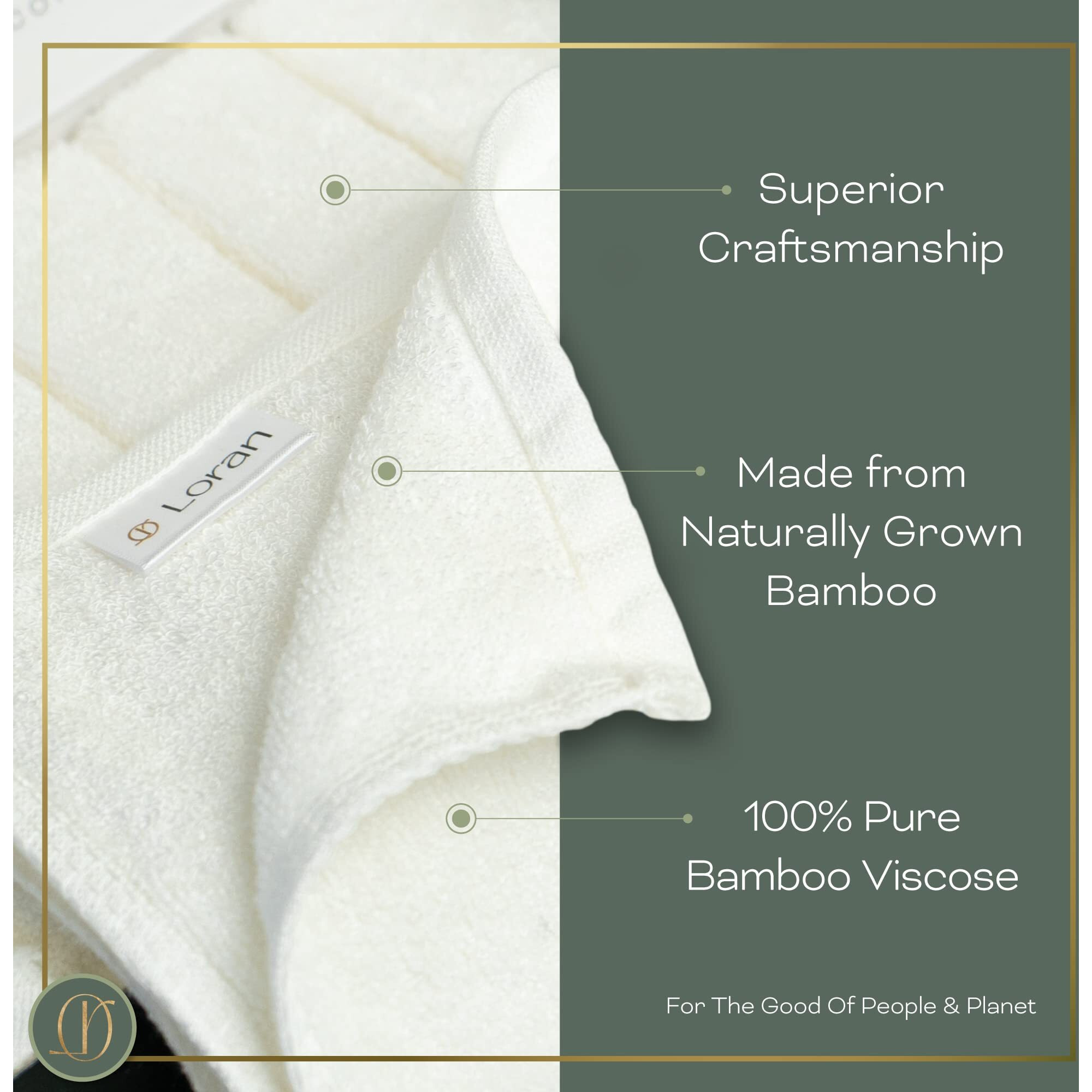 White Washcloths Set Of 6 Soft Facial Cloths 10    X 10    100% Viscose Derived From Bamboo Spa-Like Feel Silky Face Cloth For Skin Cleansing