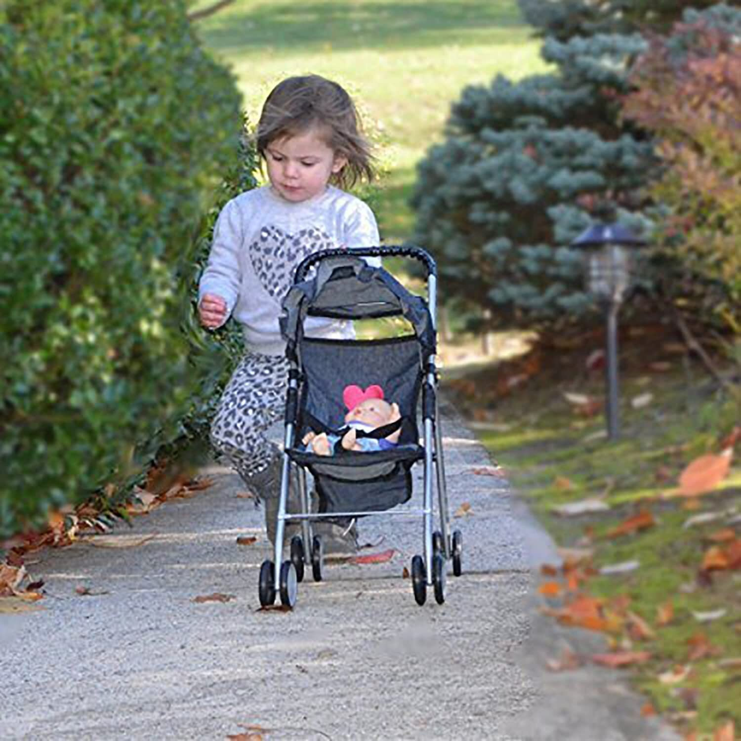 My First Doll Stroller Denim For Baby Doll