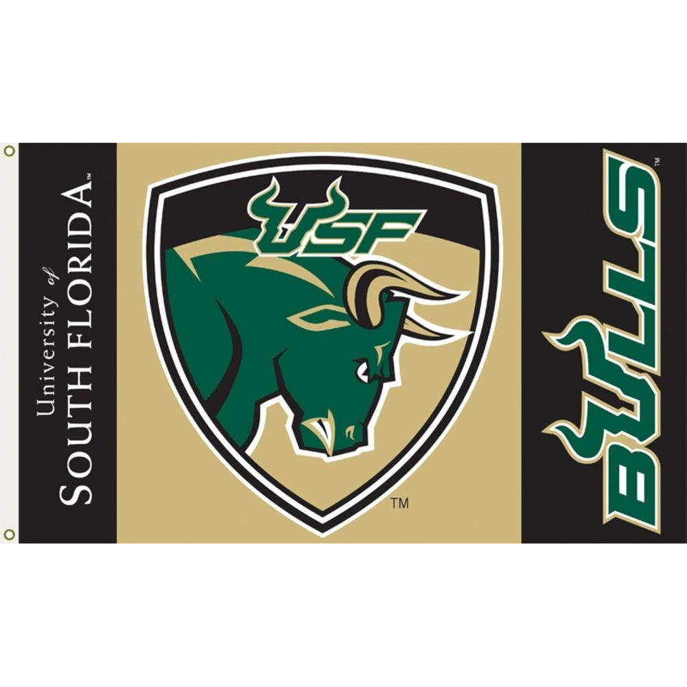 Ncaa South Florida Bulls 3-By-5 Foot Flag With Grommets