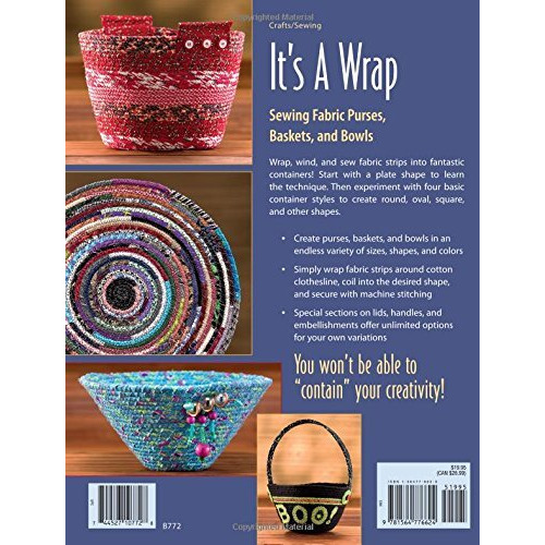 It's A Wrap Sewing Fabric Purses, Baskets, And Bowls