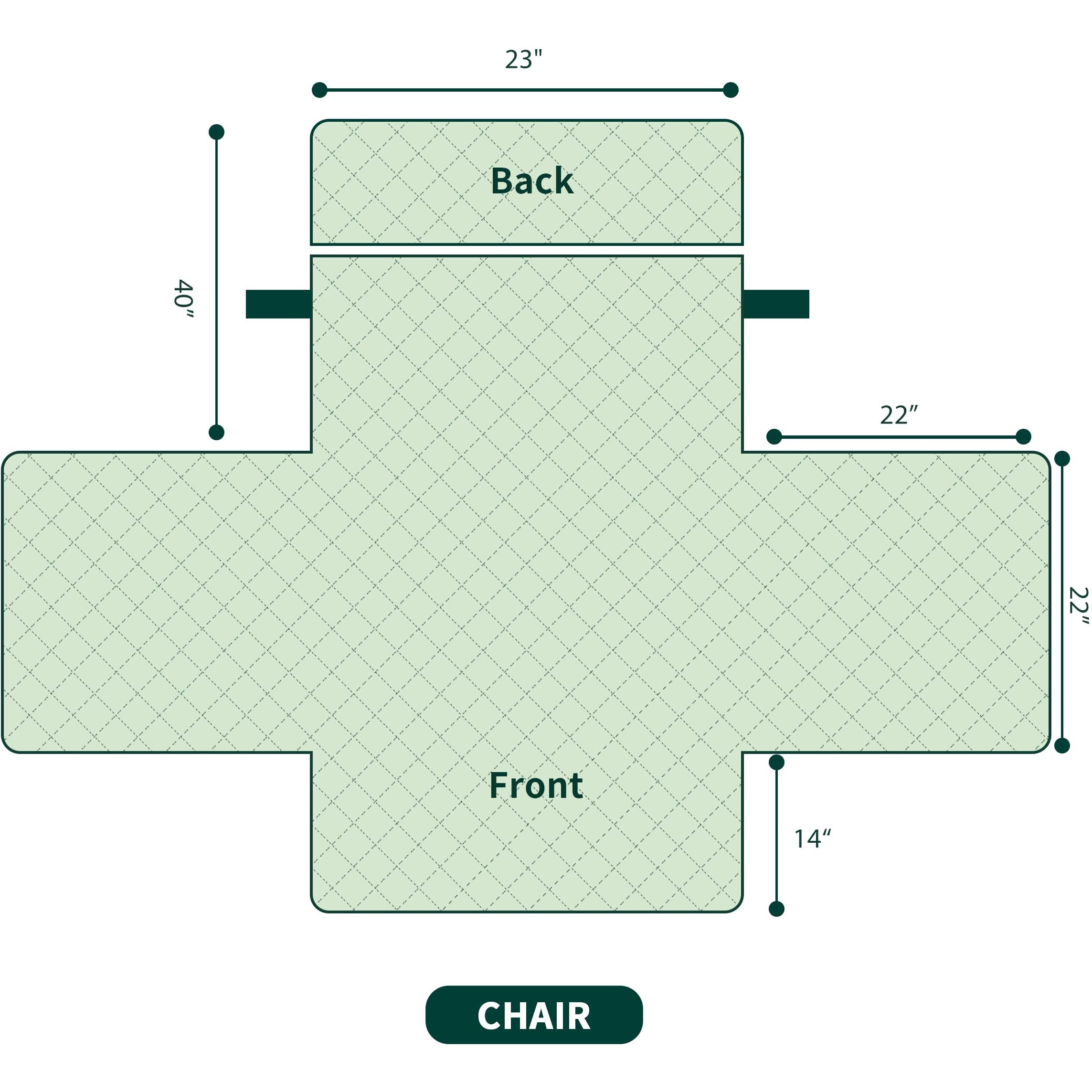 Chun Yi Chair Sofa Slipcover Reversible Armchair Cover For Dogs Quilted Chair Couch Cover With Elastic Straps Furniture Protector For Living Room For Cat Pets Kids Children (Chair, Khaki)