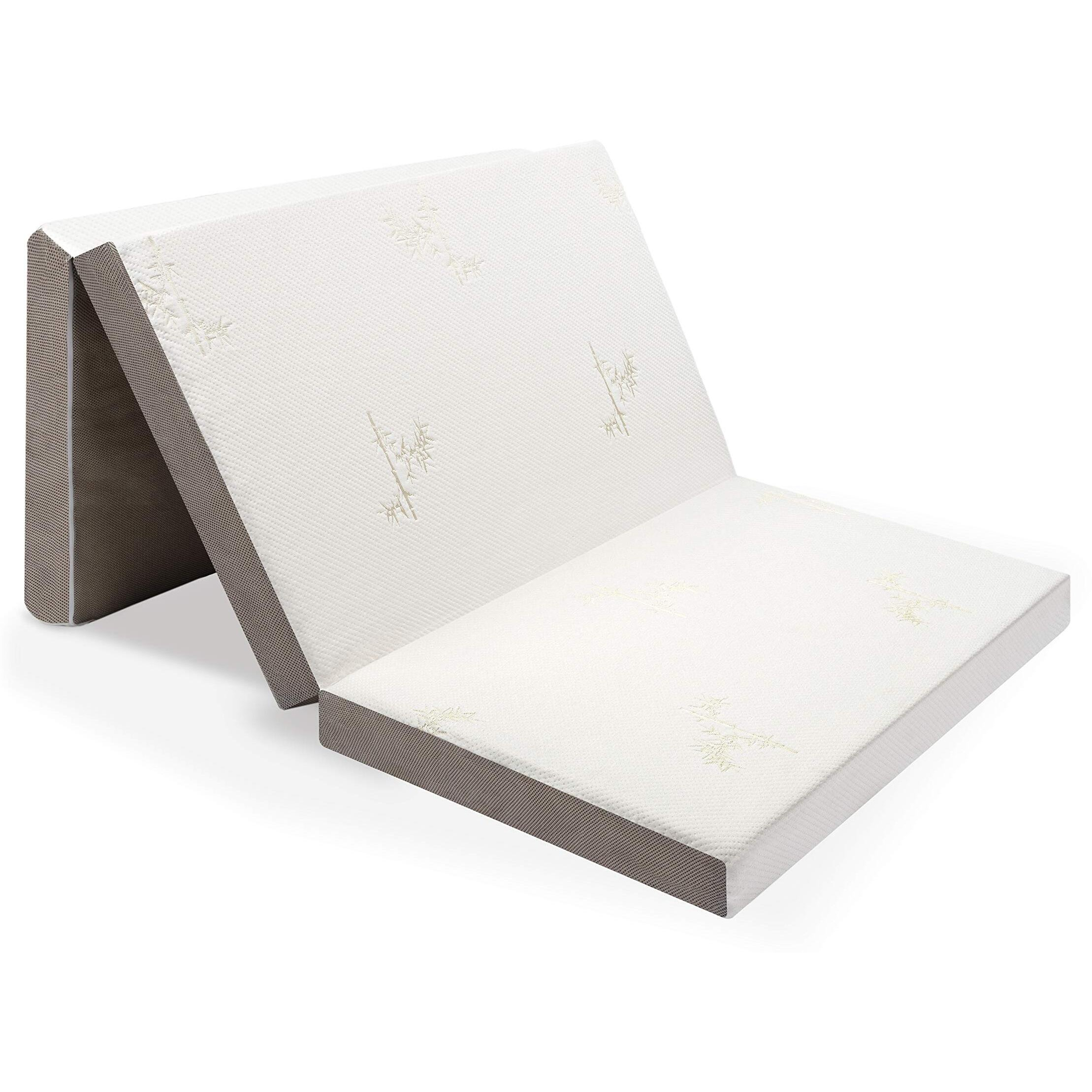Milliard Tri Folding Mattress With Washable Cover Space Saver Single Size (75 Inches X 25 Inches X 4 Inches)