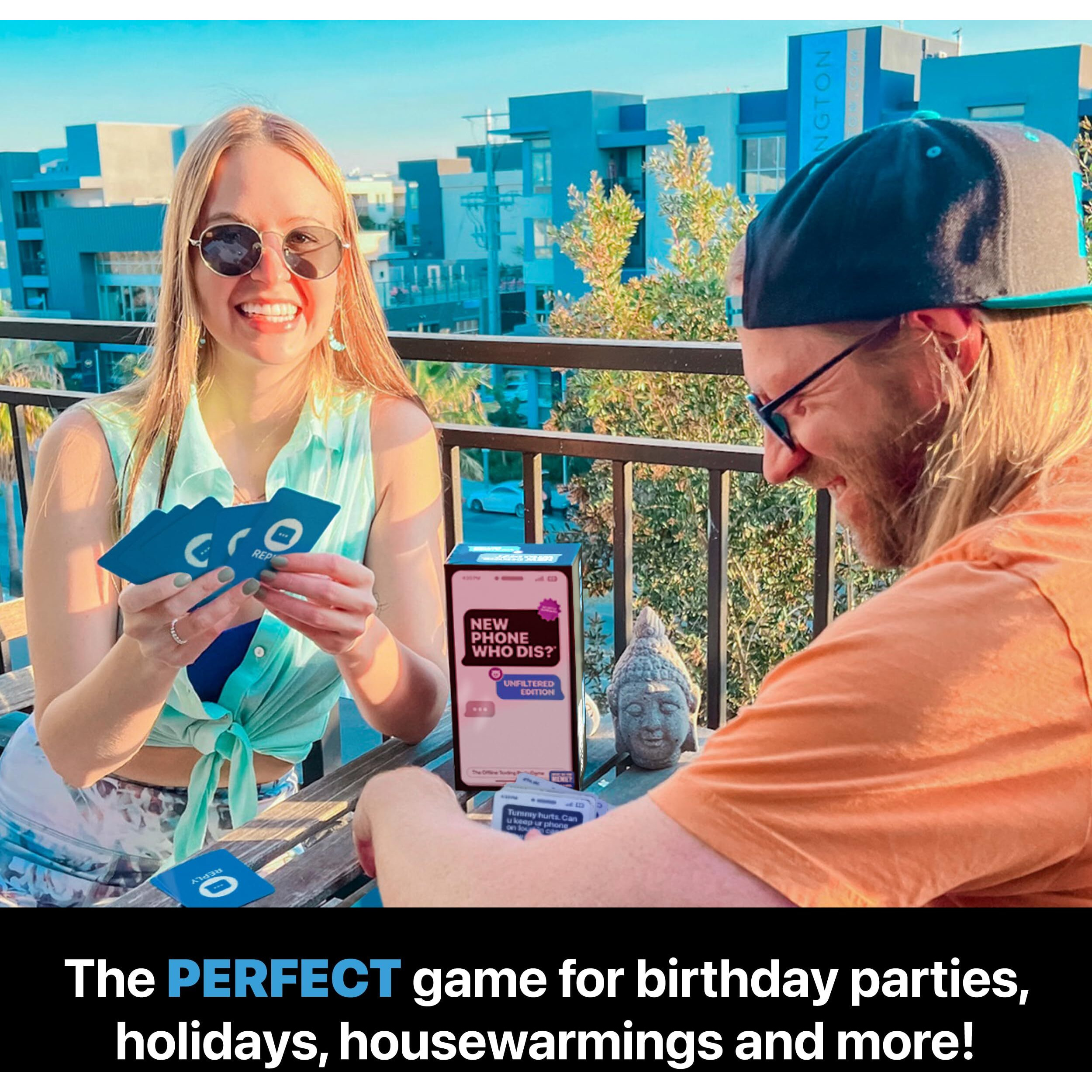 New Phone, Who Dis By Relatable, The Offline Text Message Party Game, All New Updated Content, Card Games For Adults, Viral Party Game, Game Night Games, Includes 100 Inbox Cards And 300 Reply Cards