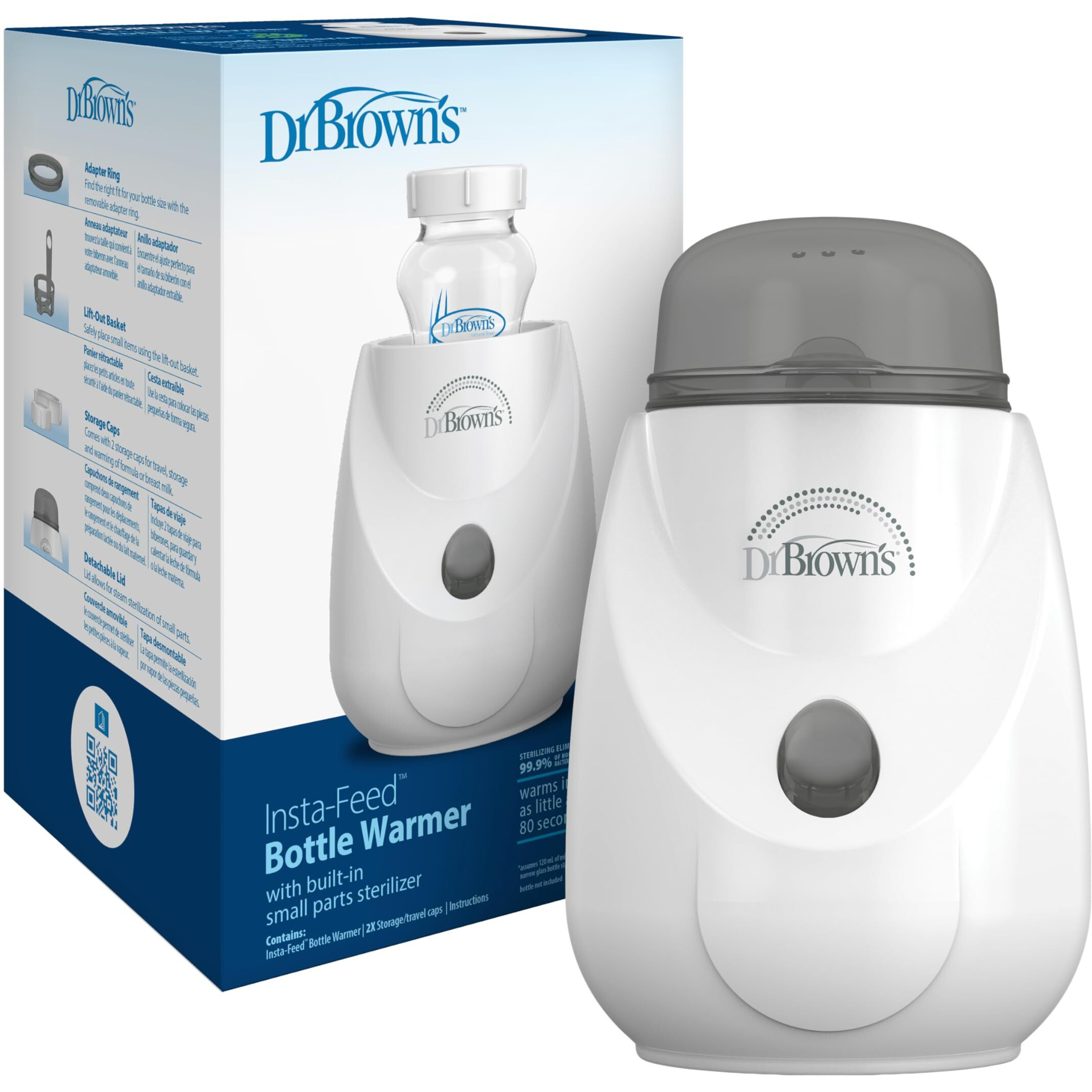 Dr. Browns Insta-Feed Bottle Warmer And Sterilizer