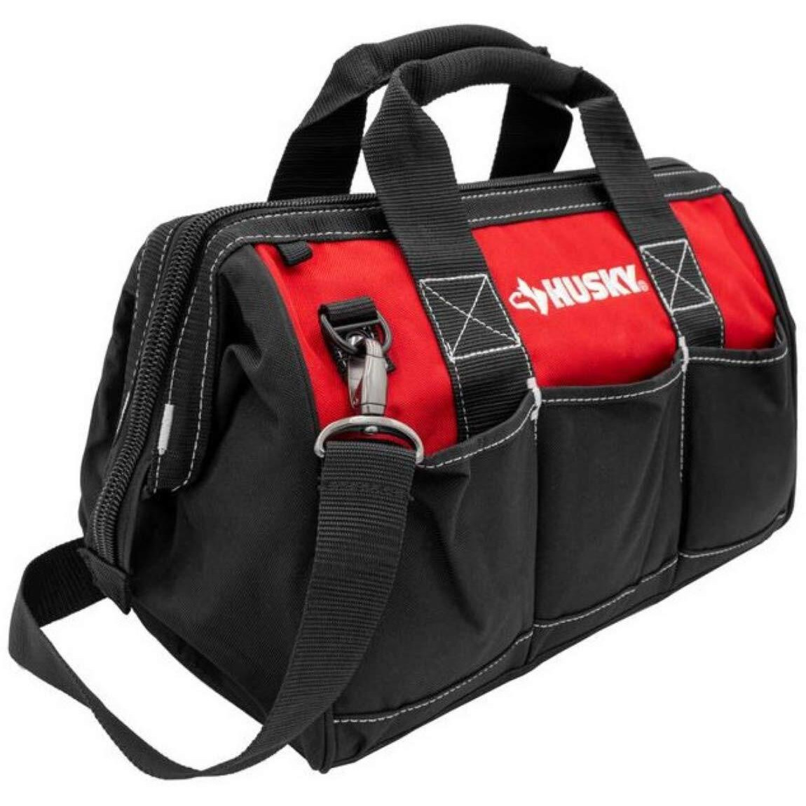 Husky 15 Inch Contractor's Multi-Purpose Water-Resistant Tool Bag