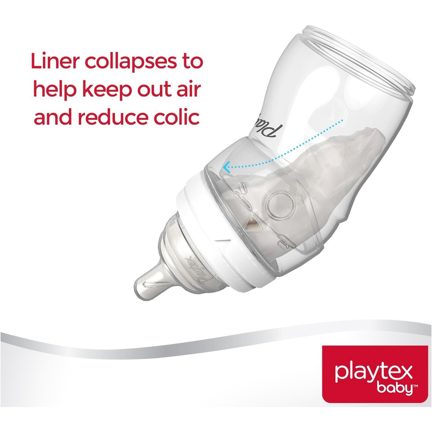 Playtex Bpa Free Premium Nurser Bottles With Drop In Liners, 3 Count