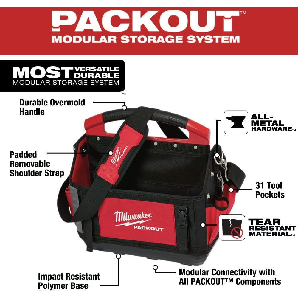 48-22-8315 Packout, 15"", Storage Tote