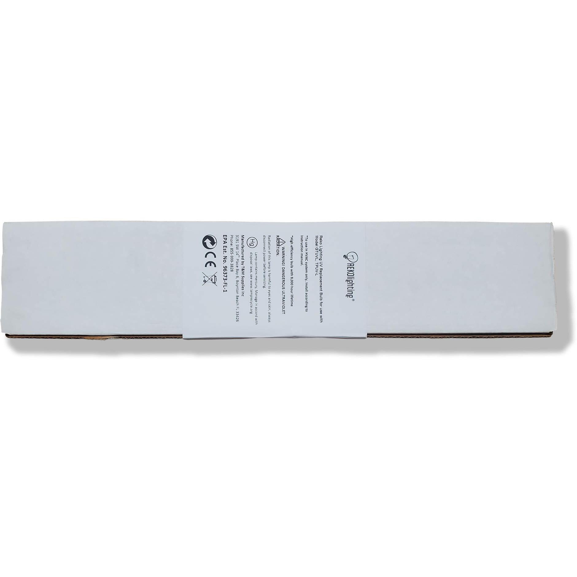 Reko Lighting  Uv Replacement Bulb For Gtuv Gt-Uvl Tpuvl