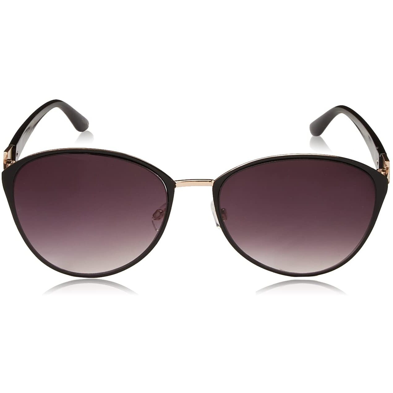 Jessica Simpson Women's J5329 Chic Metal Cat Eye Sunglasses With Uv400 Protection - Glamorous Sunglasses For Women, 60Mm