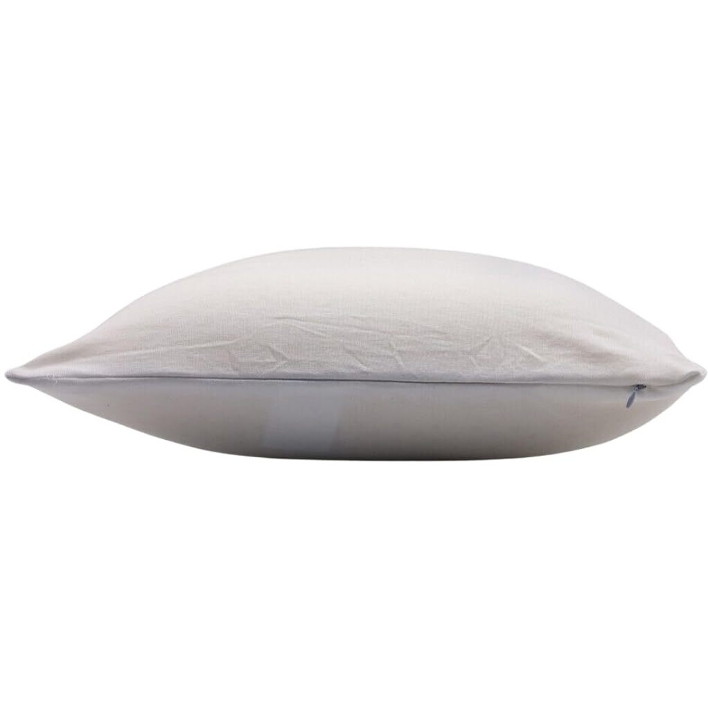 Organictextiles Talalay Latex Pillow With Organic Cotton Cover (Queen Size, Medium), Gots Certified, Bed Pillow For Sleeping, Neck Pain Relief Help, Head Support, For Side Back Stomach Sleeper
