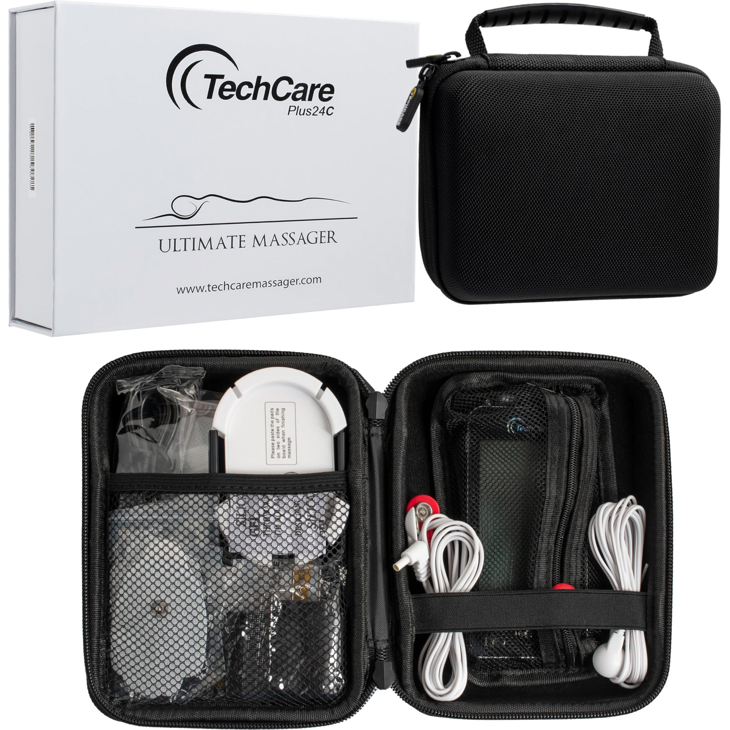 Tens Unit Muscle Stimulator 24 Modes Ems Pulse Massager Machine Device Neck Back Leg Shoulder Pain Relief [New Model]