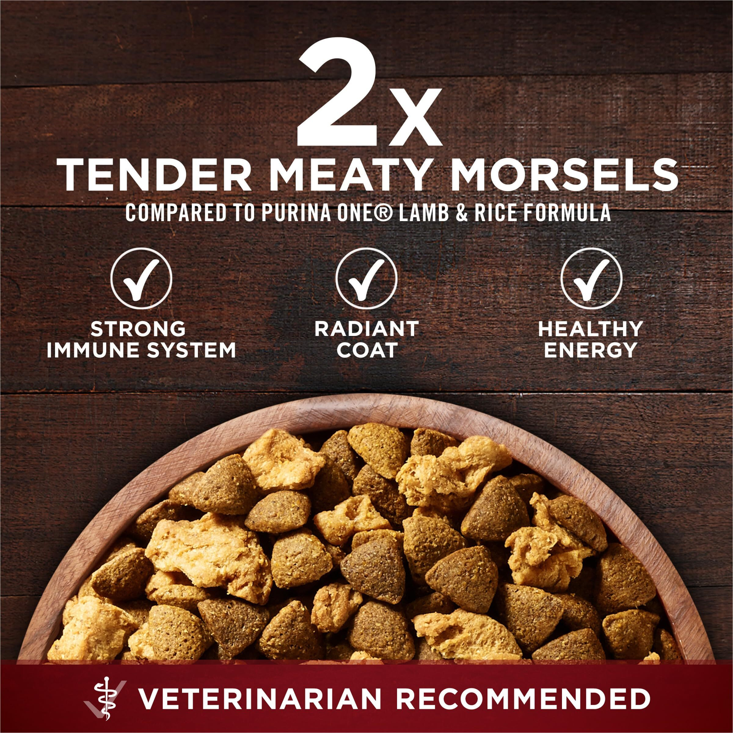 Purina One True Instinct With Real Salmon And Tuna Natural With Added Vitamins, Minerals And Nutrients High Protein Dog Food Dry Formula - 27.5 Lb. Bag