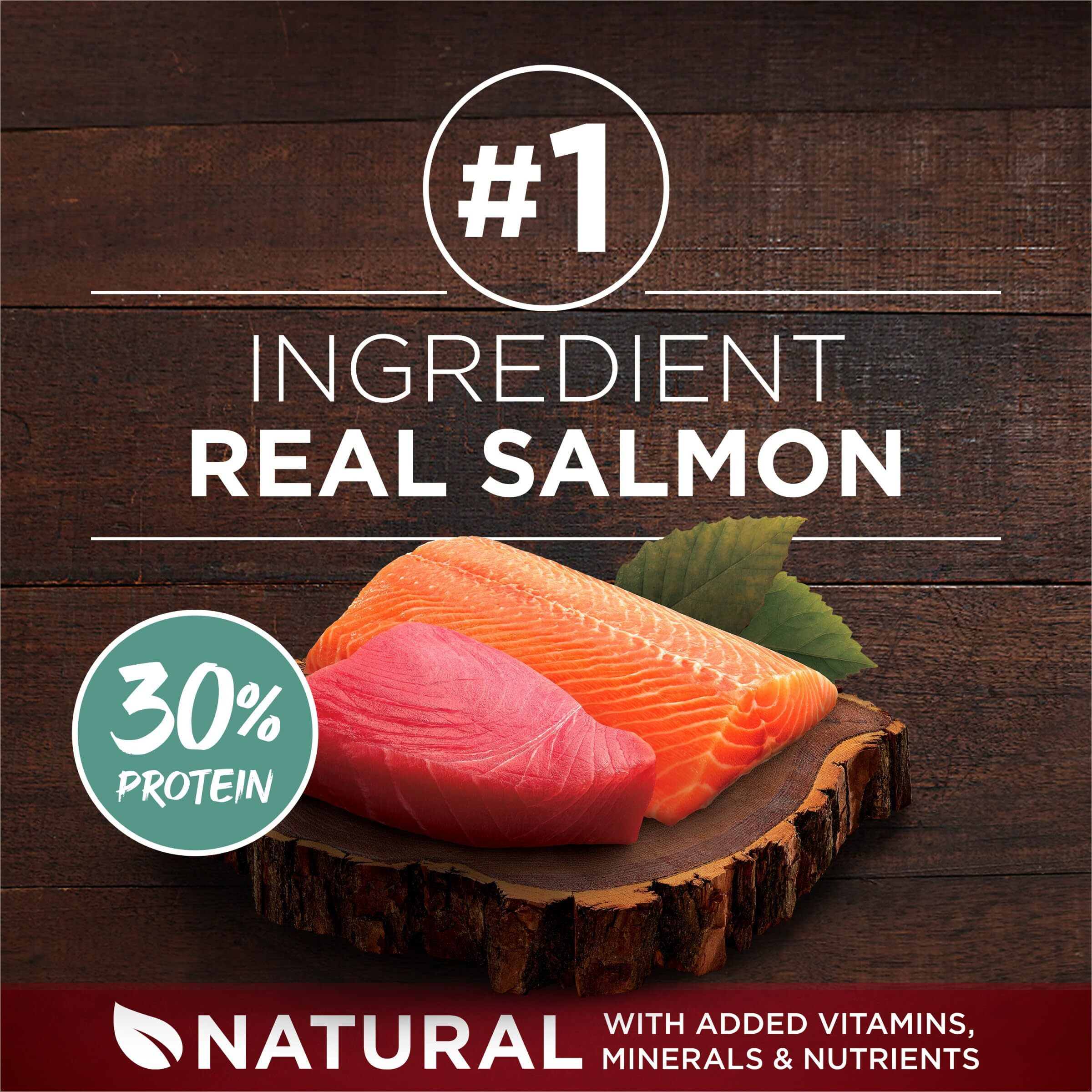 Purina One True Instinct With Real Salmon And Tuna Natural With Added Vitamins, Minerals And Nutrients High Protein Dog Food Dry Formula - 27.5 Lb. Bag