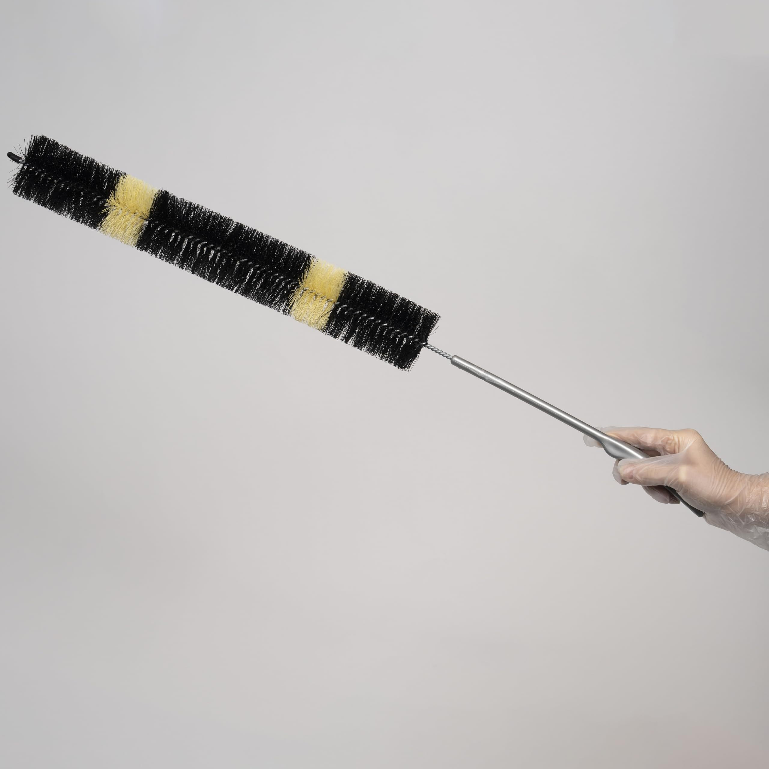 30 Inch Long Dryer Lint Brush Vent Cleaner. Heavy-Duty Flexible Lint Cleaner For Dryer Vent Trap. Bendable Dryer Lint Cleaner By Konex (2 Pack)