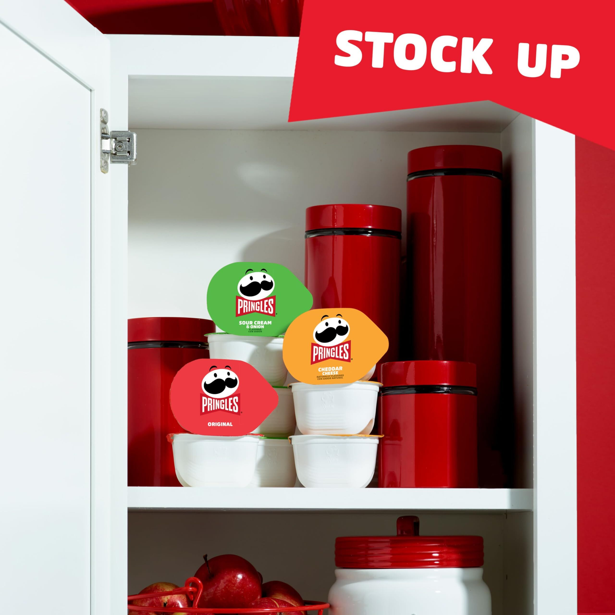 Pringles Potato Crisps Chips, Snack Stacks, Lunch Snacks, Office And Kids Snacks, Variety Pack (36 Cups)