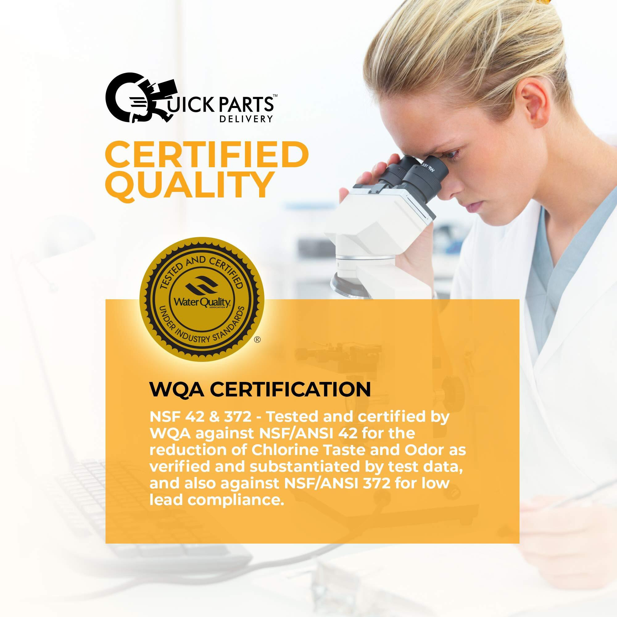 Qpd Da29-00020B Samsung Water Filter Replacement For Da29-00020A/B, Haf-Cin/Exp, Haf-Cin, Rf25Hmedbsr, Rf28Hmedbsr, Rs25J500Dsr, Rf263Beaesr, Rf263Teaesg, Hdx Fms-2, Da97-08006A-1, Single (1) Pack