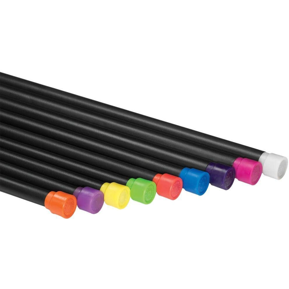 Body-Solid Rubber Padded Weighted Bar - Stretching Weight Exercise Bars For Physical Therapy, Body Toning, Aerobics, Yoga, Pilates