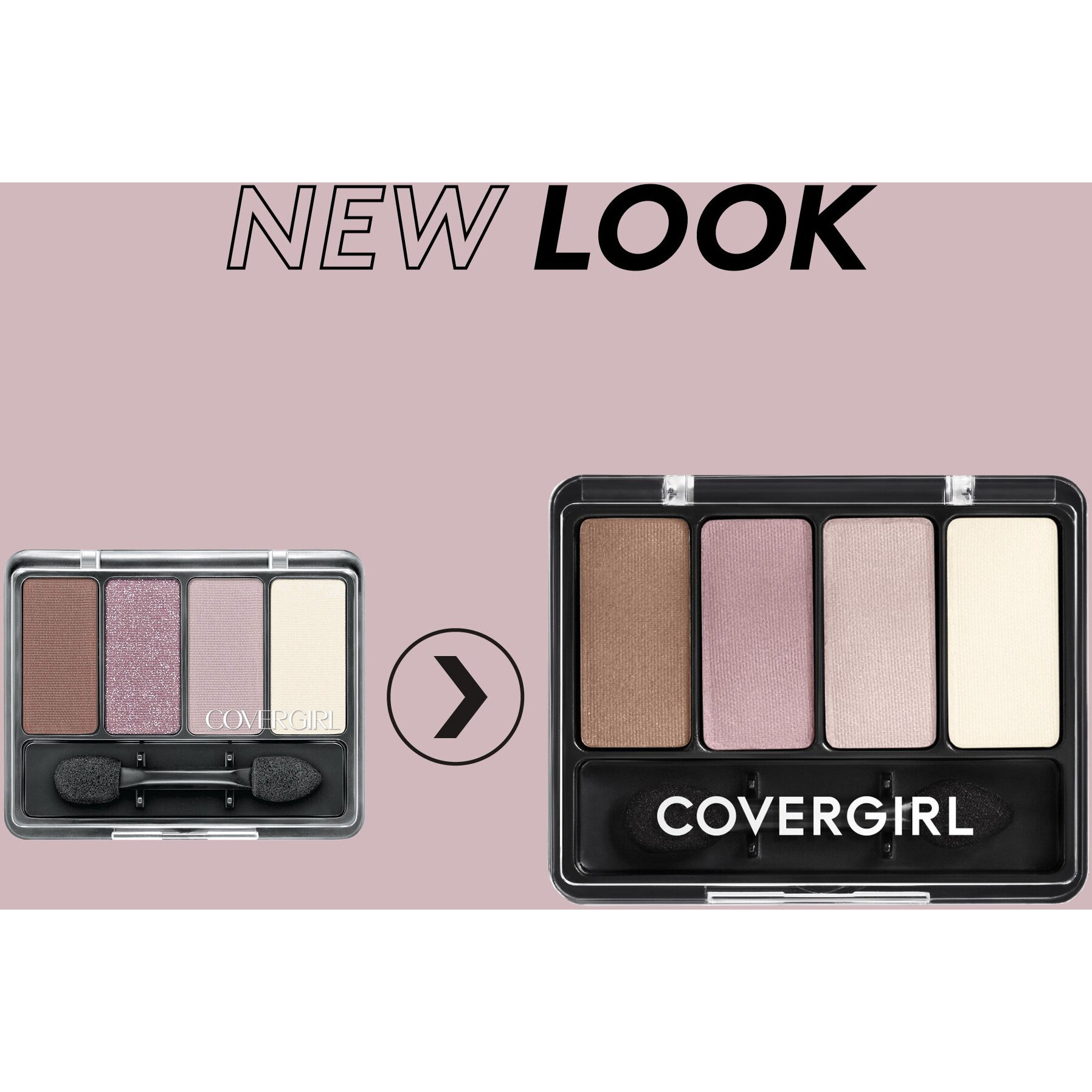 Covergirl Eye Enhancers 4-Kit Eye Shadow Daring Nudes 282, .19 Oz