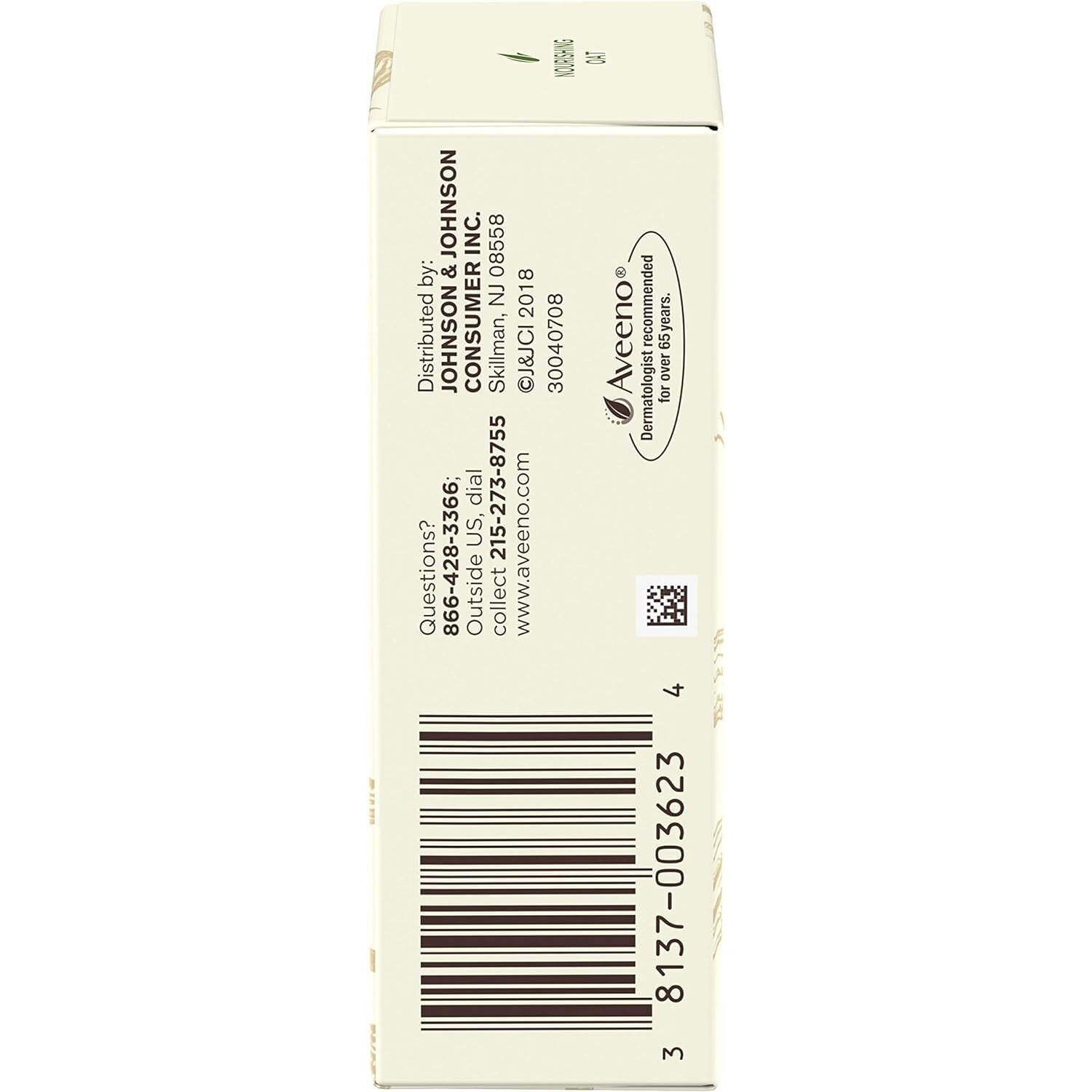Aveeno Gentle Moisturizing Bar Facial Cleanser With Nourishing Oat For Dry Skin, Fragrance-Free, Dye-Free, & Soap-Free, 3.5 Oz (Pack Of 6)