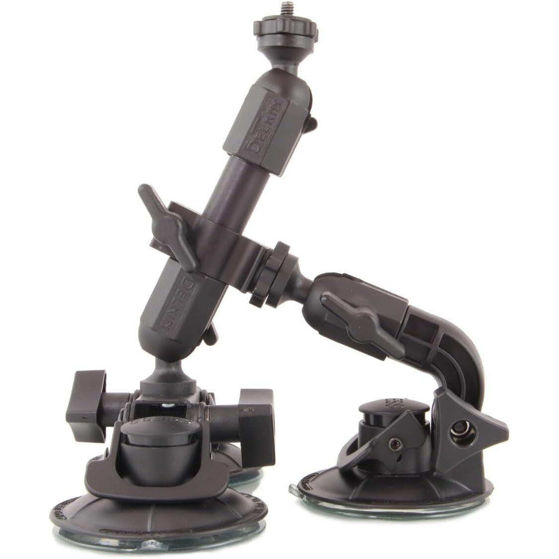 Delkin Devices Fat Gecko Triple Suction Camera Mount (Ddmnt) ,Black