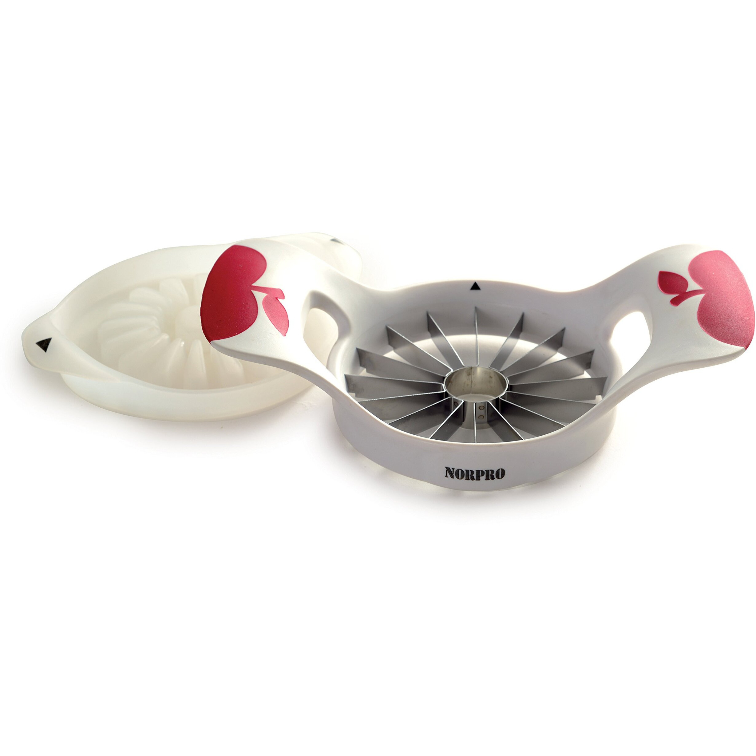 Norpro Nor-5133 Grip-Ez Fruit Wedger 16 Slice With Bse , White