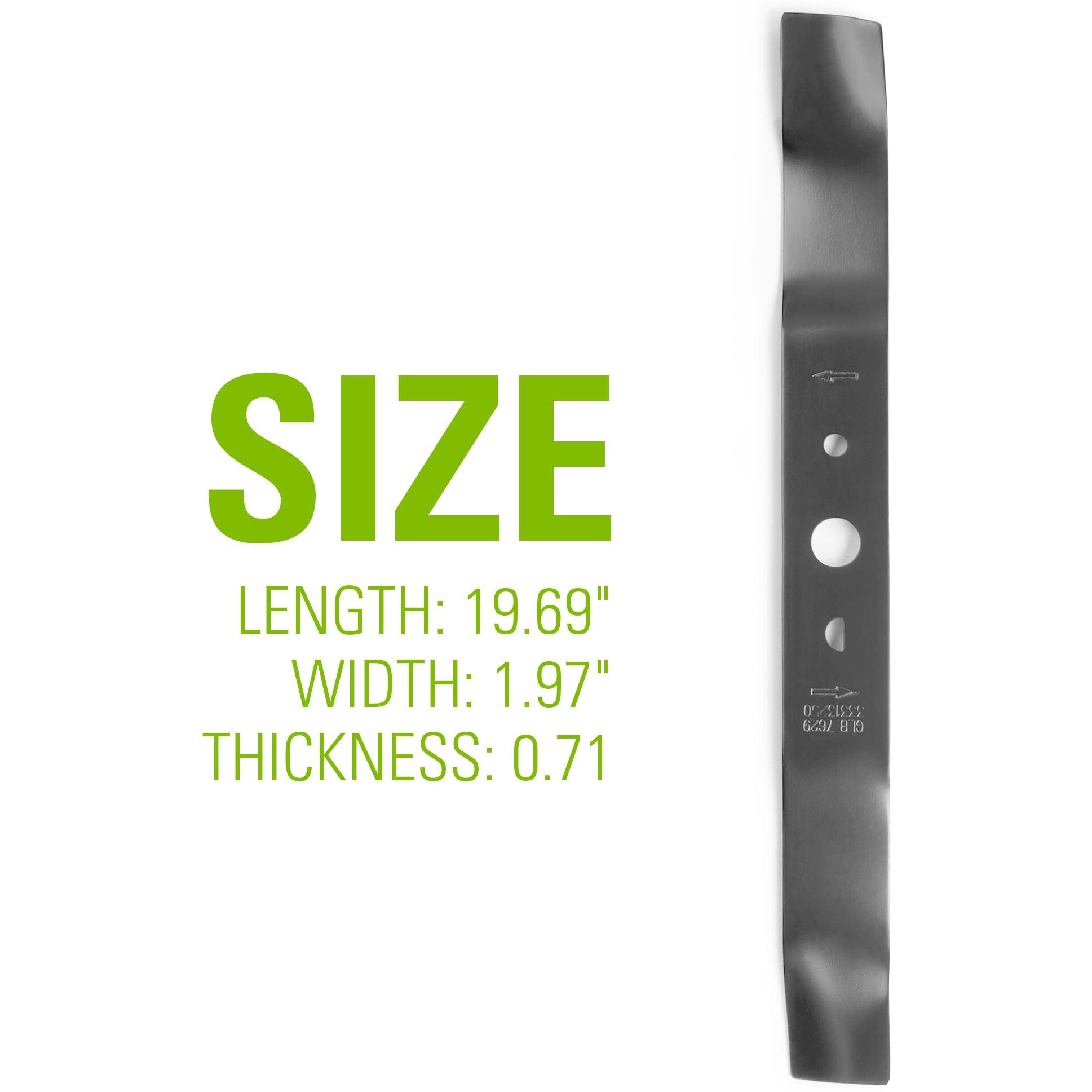 Greenworks 29423Az 29423 Accessory, Blade For 21    Lawn Mower, Black