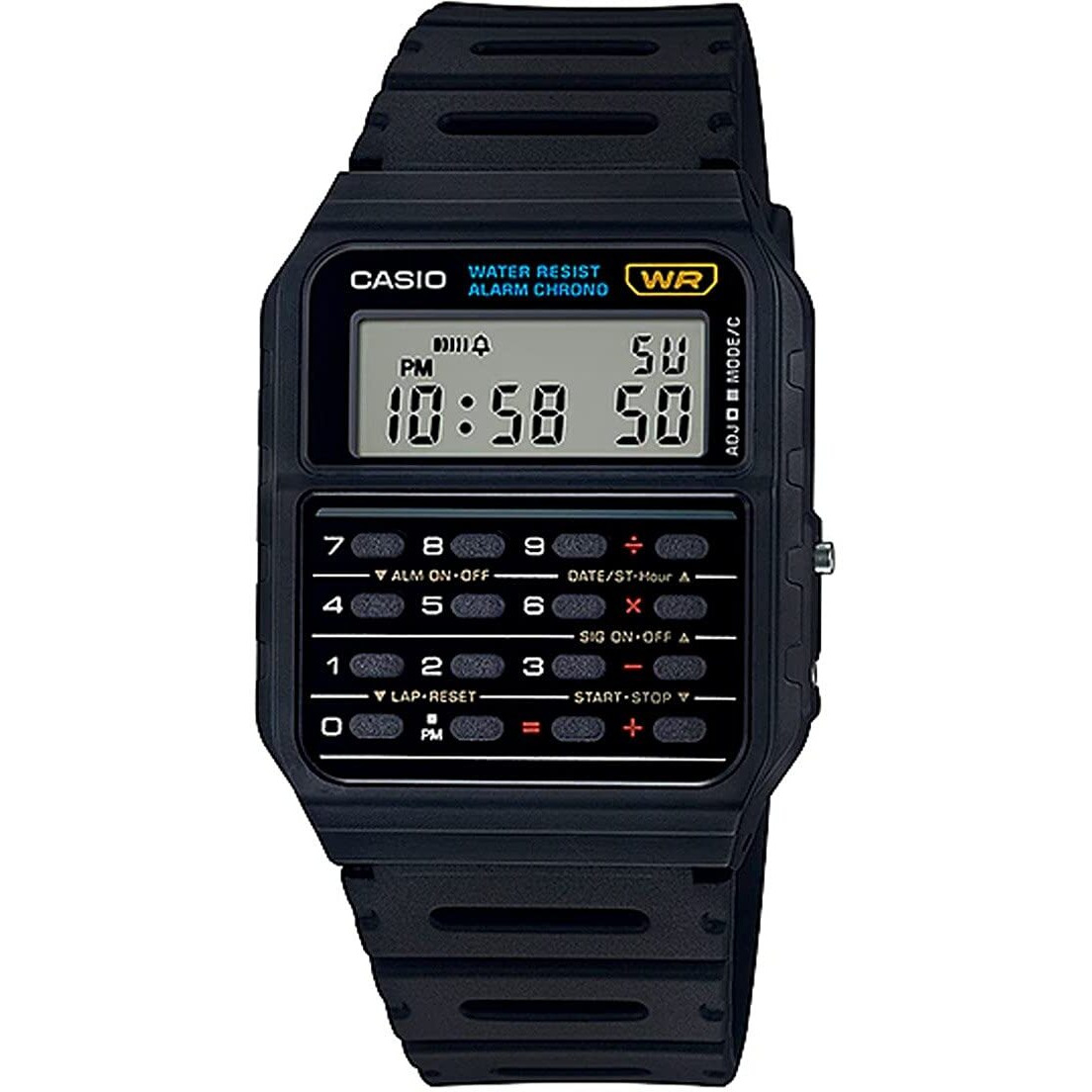 Casio Men's Vintage Ca-53W-1Cr Calculator Watch