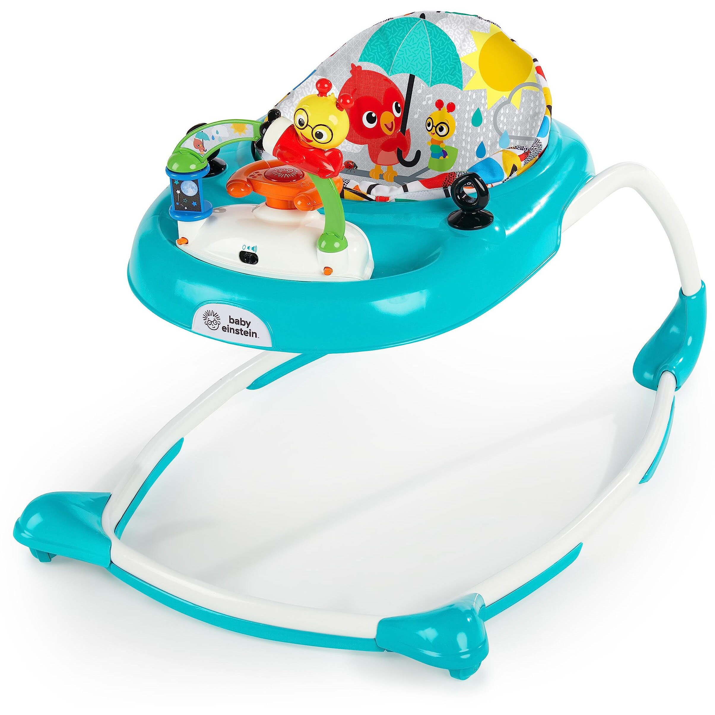 Baby Einstein Sky Explorers Baby Walker Activity Center And Sensory Play Learning-Toy With Lights, Songs And Sounds, Age 6 Months+, Blue