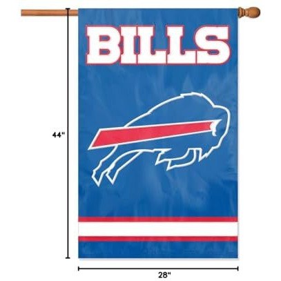 Party Animal Buffalo Bills Banner Nfl Flag 44"" X 28""
