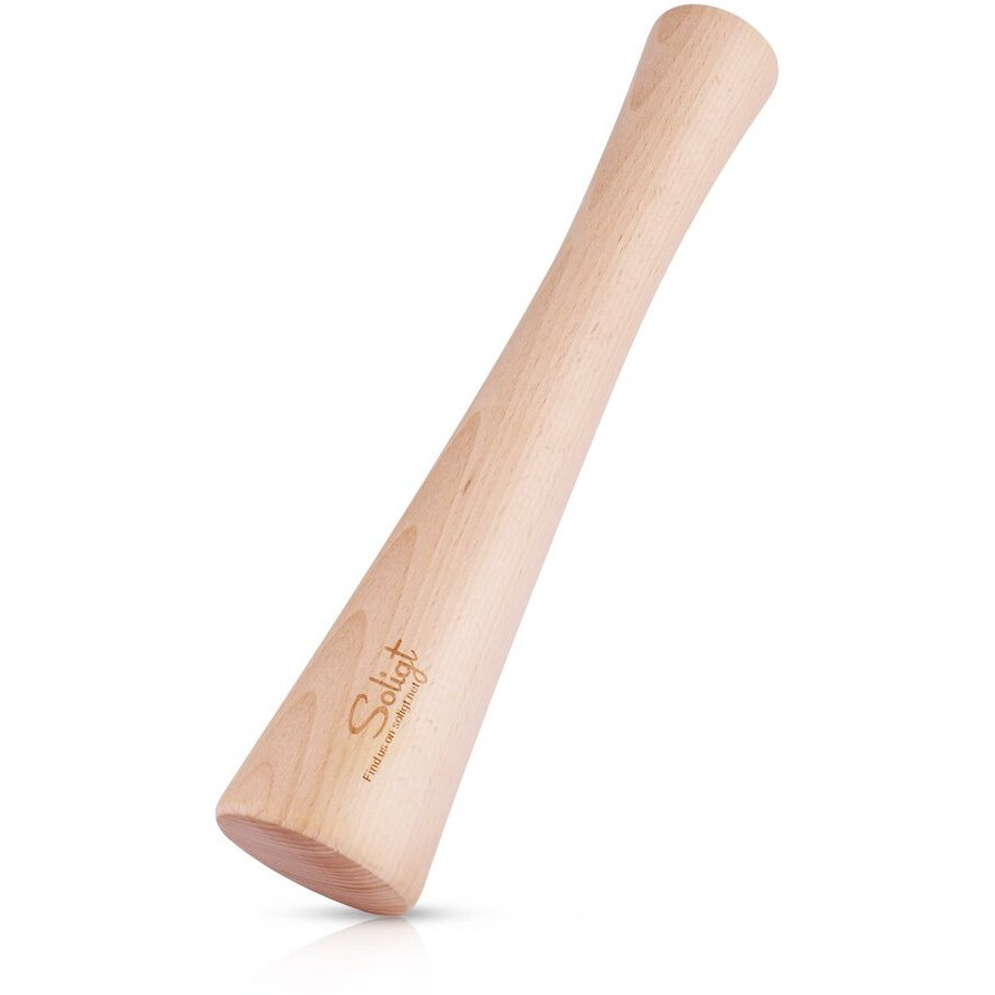 Soligt 12"" Sauerkraut Pounder For Mason Jars Vegetable Fermentation- One Piece Of Solid Wood