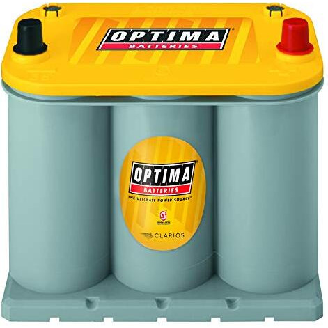 Optima Batteries High Performance D35 Yellowtop Dual Purpose Sealed Agm Car, Truck And Suv Battery, 620 Cca, Maintenance Free, Versitile Mounting