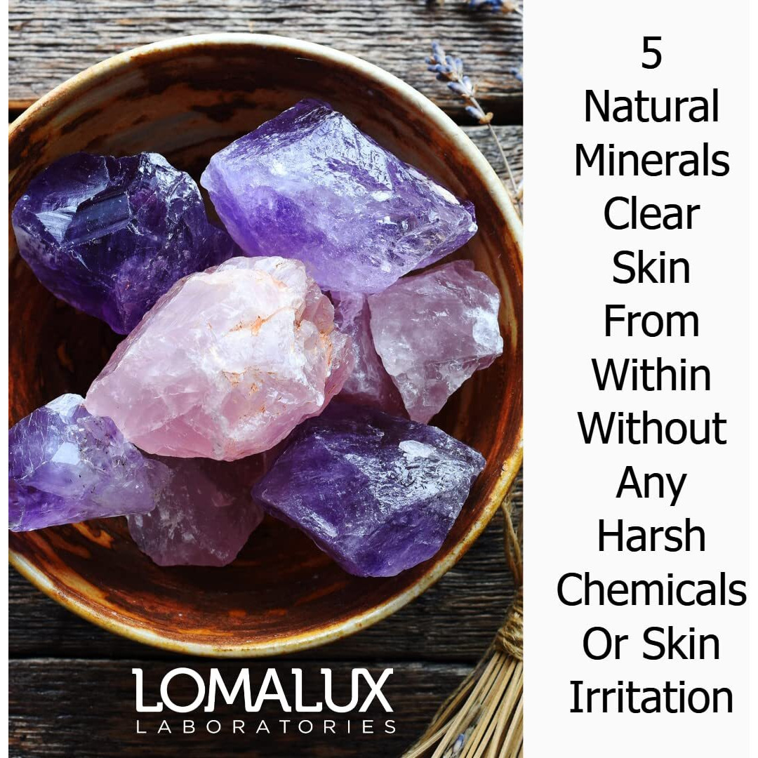 Loma Lux Psoriasis Clinically Proven, Dermatologist Developed Skin Clearing Natural Minerals, 8 Fl. Oz.