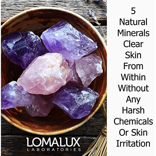 Loma Lux Psoriasis Clinically Proven, Dermatologist Developed Skin Clearing Natural Minerals, 8 Fl. Oz.