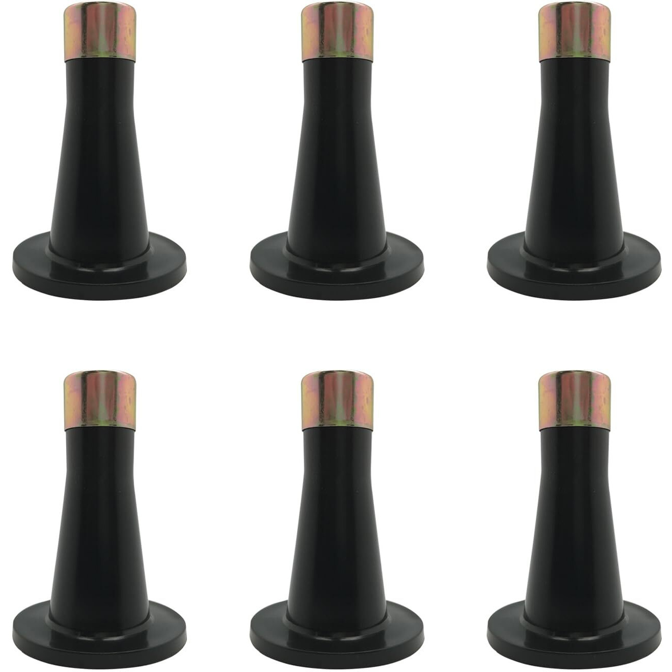 Kings Brand Furniture - Plastic Bed Frame Glide Legs - Bed Frame Leg Feet To Replacement Wheels - Set Of 6