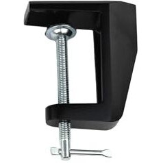 Luxo 60001Bk A-Edge Mount Bracket For Horizontal Surface Mounting, Black