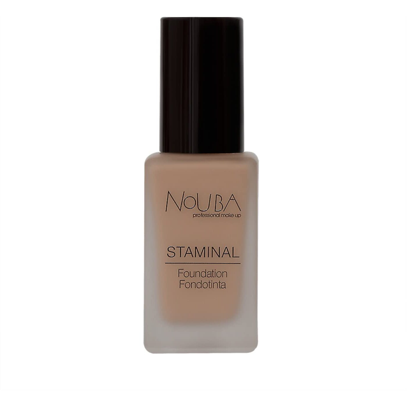 Nouba Staminal Foundation Fondotinta Number 109, Long Lasting Coverage Luminous Makeup Light Texture Nude Skin Effect - For All Skin Types - Blends Perfectly Beige 30 Ml