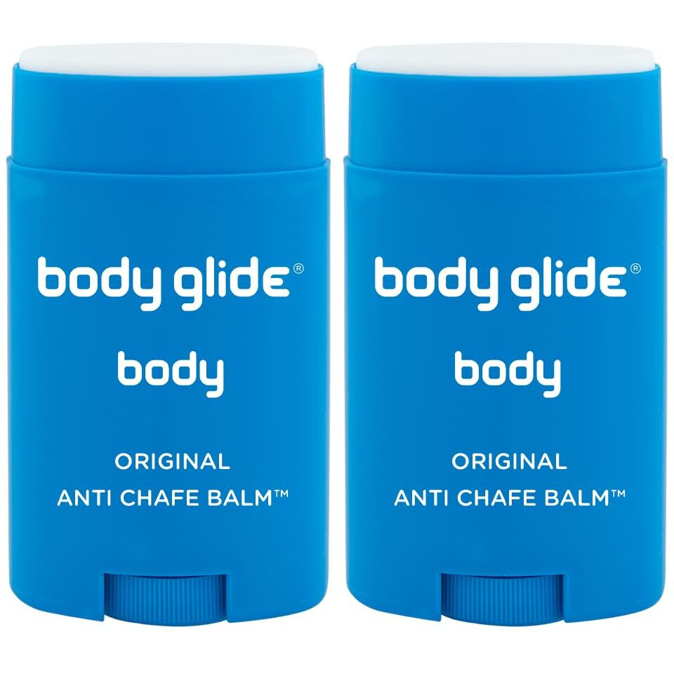Body Glide Original Anti Chafe Balm | Anti Chafing Stick | Prevent Arm, Chest, Butt, Thigh, Ball Chafing & Irritation | Trusted Skin Protection Since 1996 |1.5Oz-2Pk