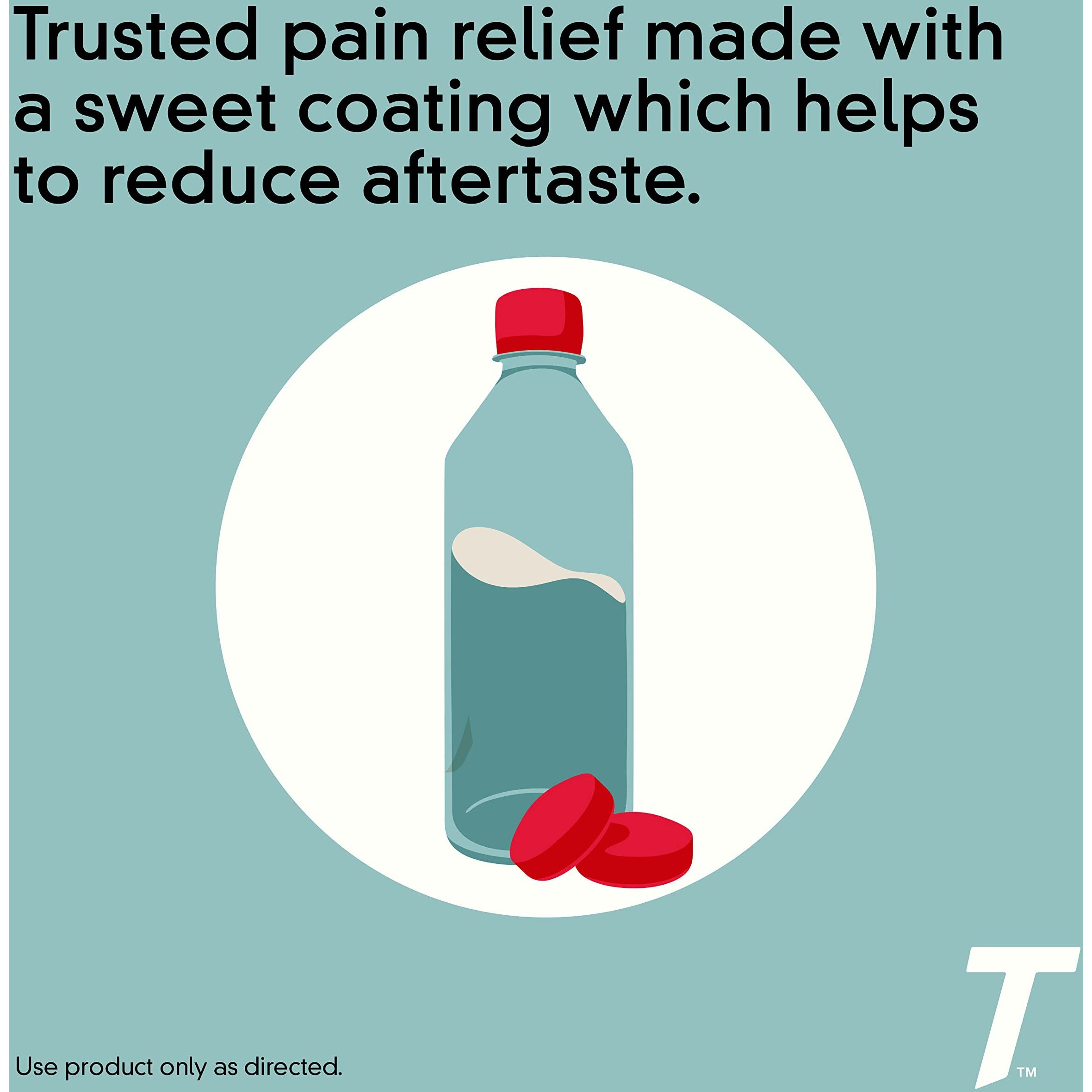 Tylenol Extra Strength Coated Tablets, Acetaminophen Adult Pain Relief & Fever Reducer, 225 Ct
