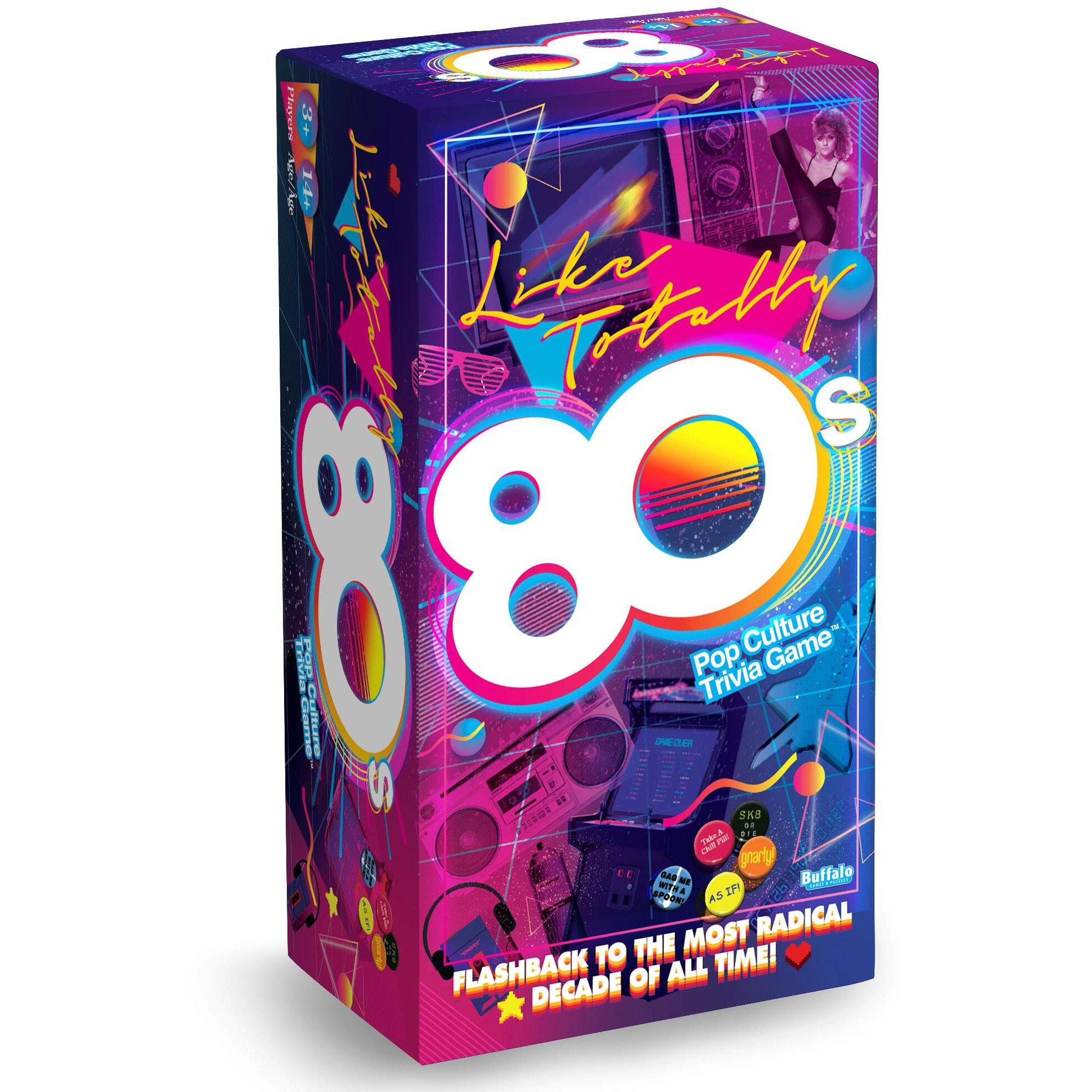 Buffalo Games Like Totally 80's - Pop Culture Trivia Game