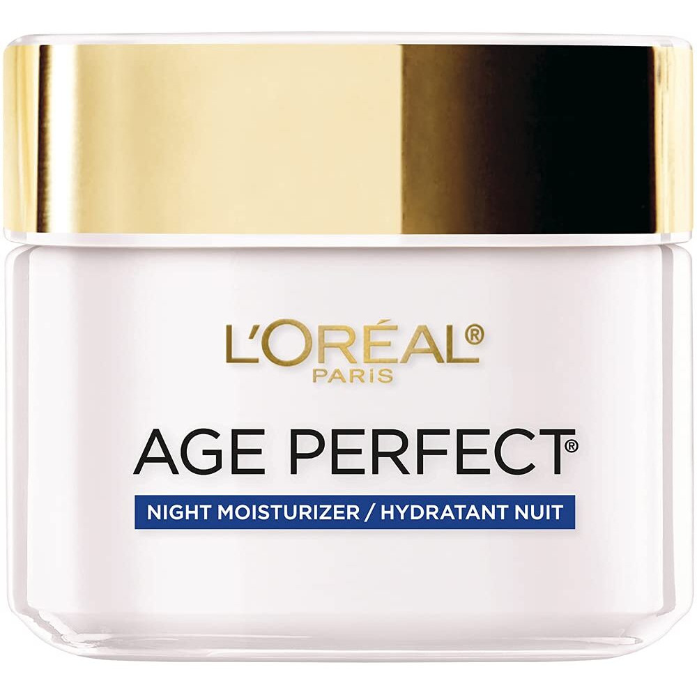 L'Oreal Paris Age Perfect Collagen Expert Anti-Aging, Anti-Wrinkle Night Moisturizer 2.5 Oz