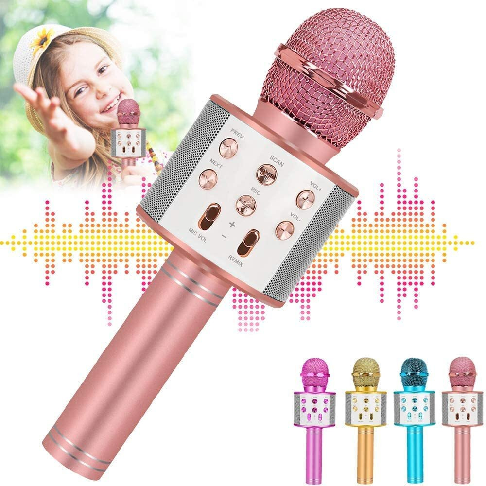 Zzlwan Kids Toys For Girls Gifts Popular 2024 Kids Toys Microphone For 3 4 5 6 7 8 9 10 Year Old Girl Christmas Brithday Gift Ideas - Top Girls Toys Age 4-12 Yr Old Toddlers Girls Teens