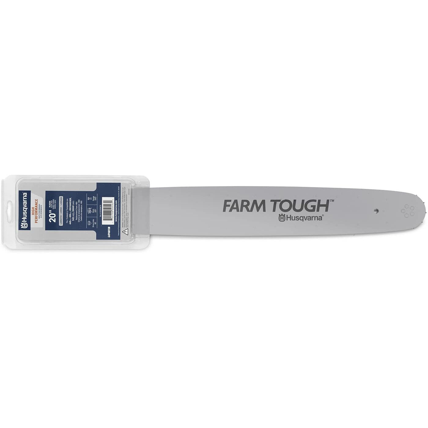 Husqvarna Hln250 20-Inch Laminated Chainsaw Bar, .325"" Pitch .050"" Gauge, 80 Drive Links