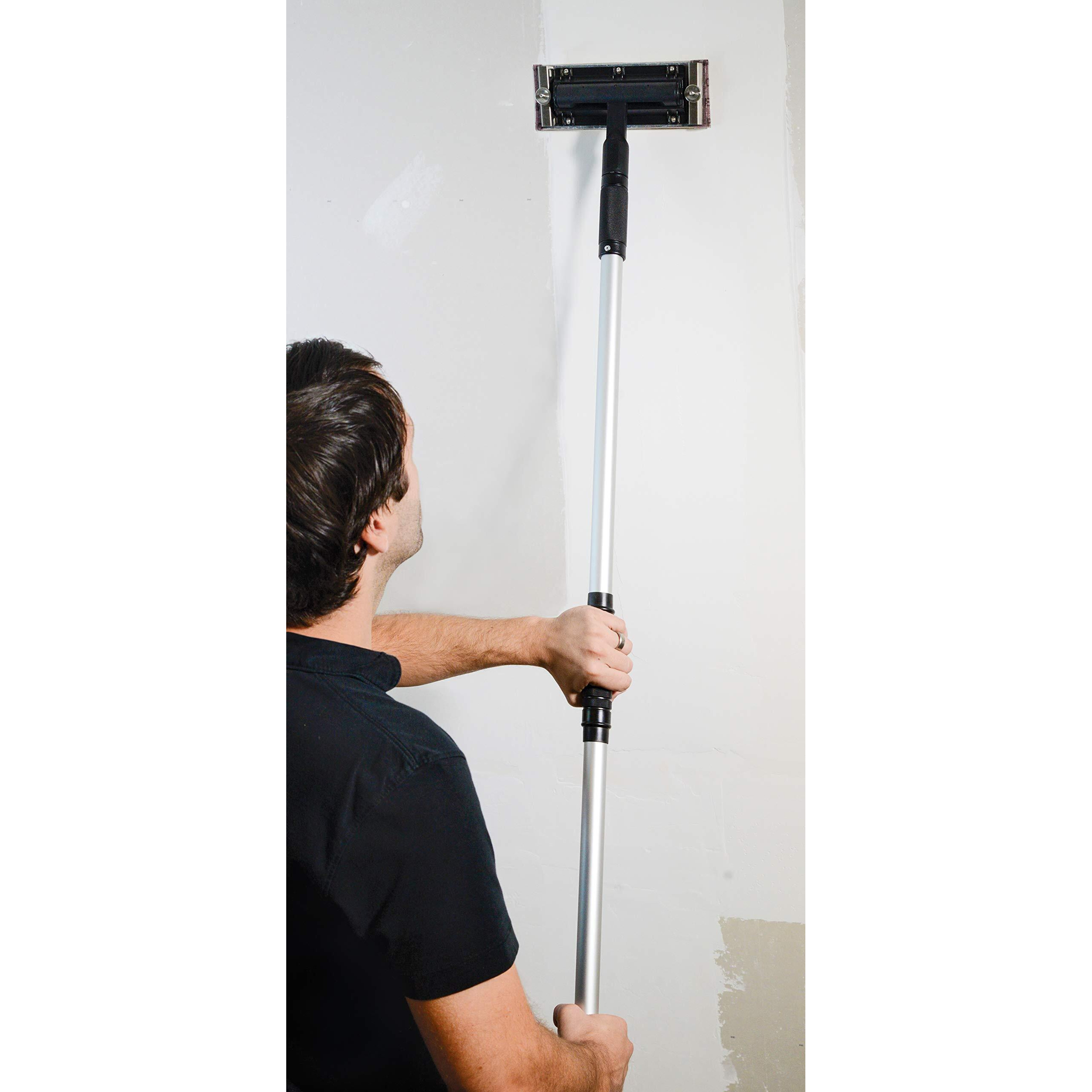 Hyde 09180 Dust-Free Vacuum Sander, Professional Pole Sander