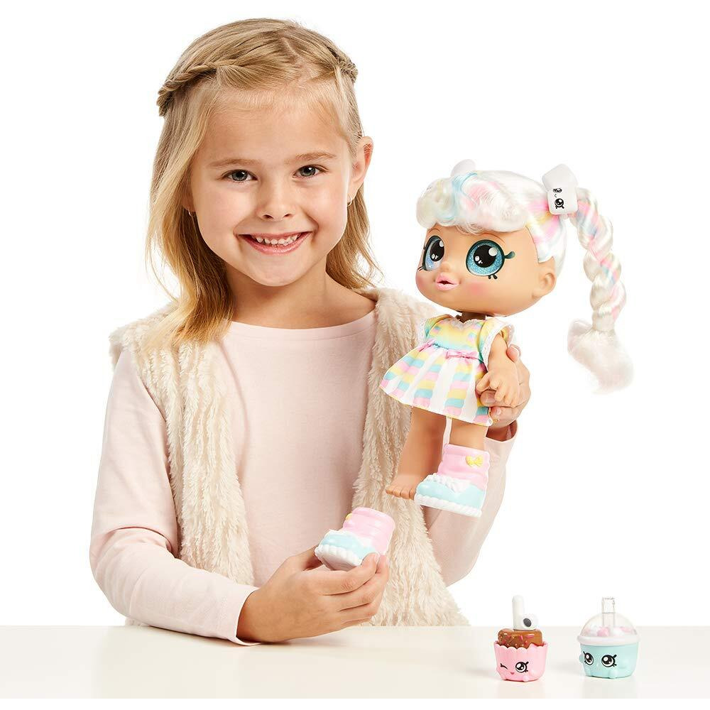 Kindi Kids Snack Time Friends - Pre-School Play Doll, Marsha Mello - For Ages 3+ | Changeable Clothes And Removable Shoes - Fun Play, For Imaginative Kids